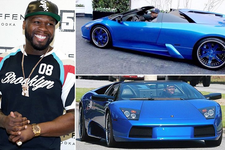Celebrity Cars That Cost As Much Your House Try Not To Scratch 50 Cent Lamborghini Murcielago Estimated 2 Million