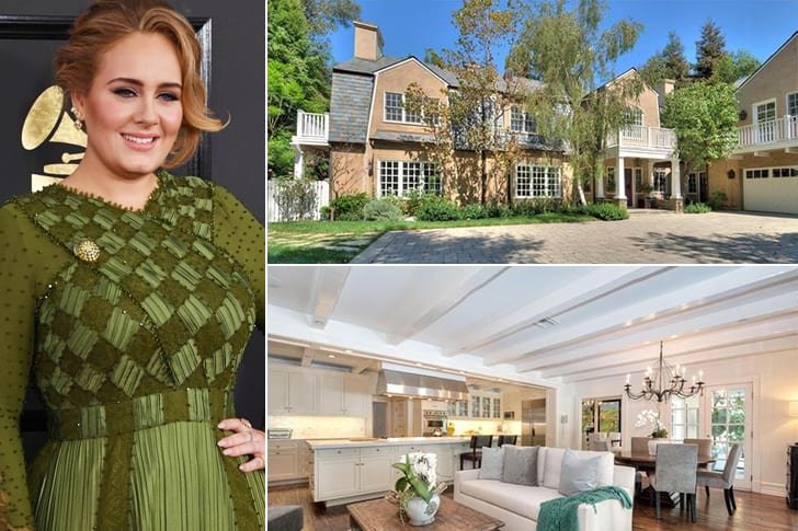 Super Luxurious Celebrity Houses The Prices Of Their Home Adele 9 5 Million Beverly Hills
