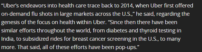 Chris Weber Explained the Creation of Uber Health