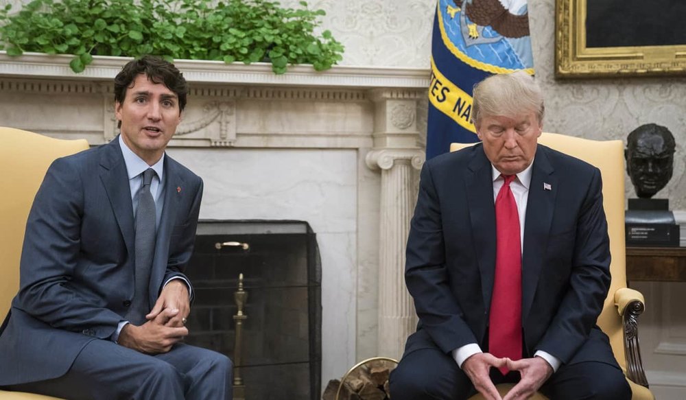 Trump Said Canada "Burned the White House Once" as Trade Tensions