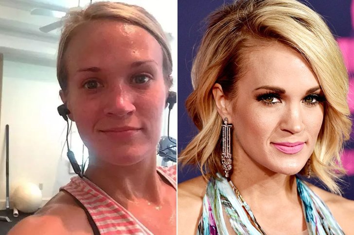 Celebs Caught Without Makeup Who Prove Cosmetics Are Just Another Way ...